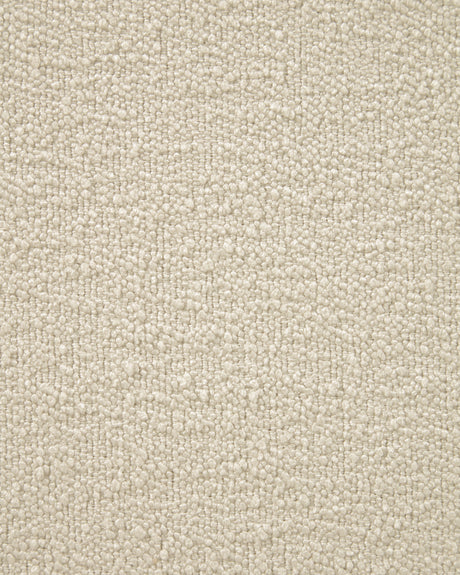 Sofa Mihaela für 3 Sitzer mit Mikro-Bouclé-Bezug in Weiß 203 cm FSC Mix Credit - ZEN ZONE Furniture