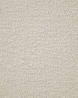 Sofa Mihaela für 3 Sitzer mit Chaiselongue rechts mit Bouclé-Bezug in Weiß 264 cm - ZEN ZONE Furniture