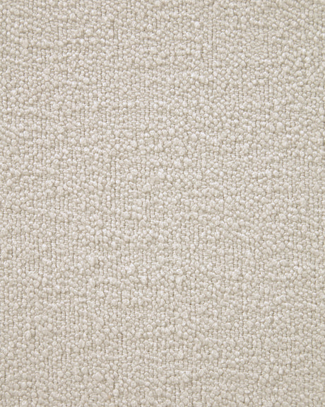Sofa Mihaela für 3 Sitzer mit Chaiselongue rechts mit Bouclé-Bezug in Weiß 264 cm - ZEN ZONE Furniture