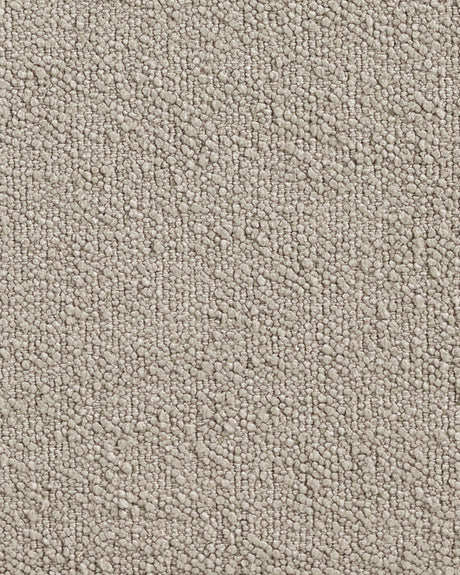 Sofa Mihaela für 3 Sitzer mit Chaiselongue links mit Mikro-Bouclé-Bezug in Grau 264 cm - ZEN ZONE Furniture