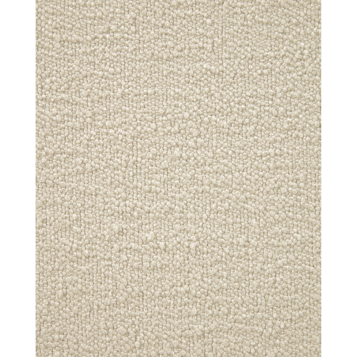 Sofa Mihaela für 3 Sitzer mit Chaise Longue links aus Bouclé-Bezug in Weiß 264 cm - ZEN ZONE
