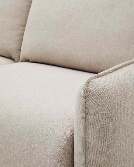 Carlota 2-Sitzer-Sofa beige 184 cm - ZEN ZONE Furniture