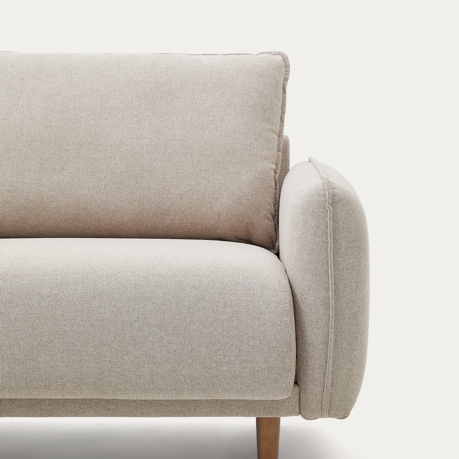 Sofa Carlota für 3 Sitzer beige 213 cm - ZEN ZONE Furniture
