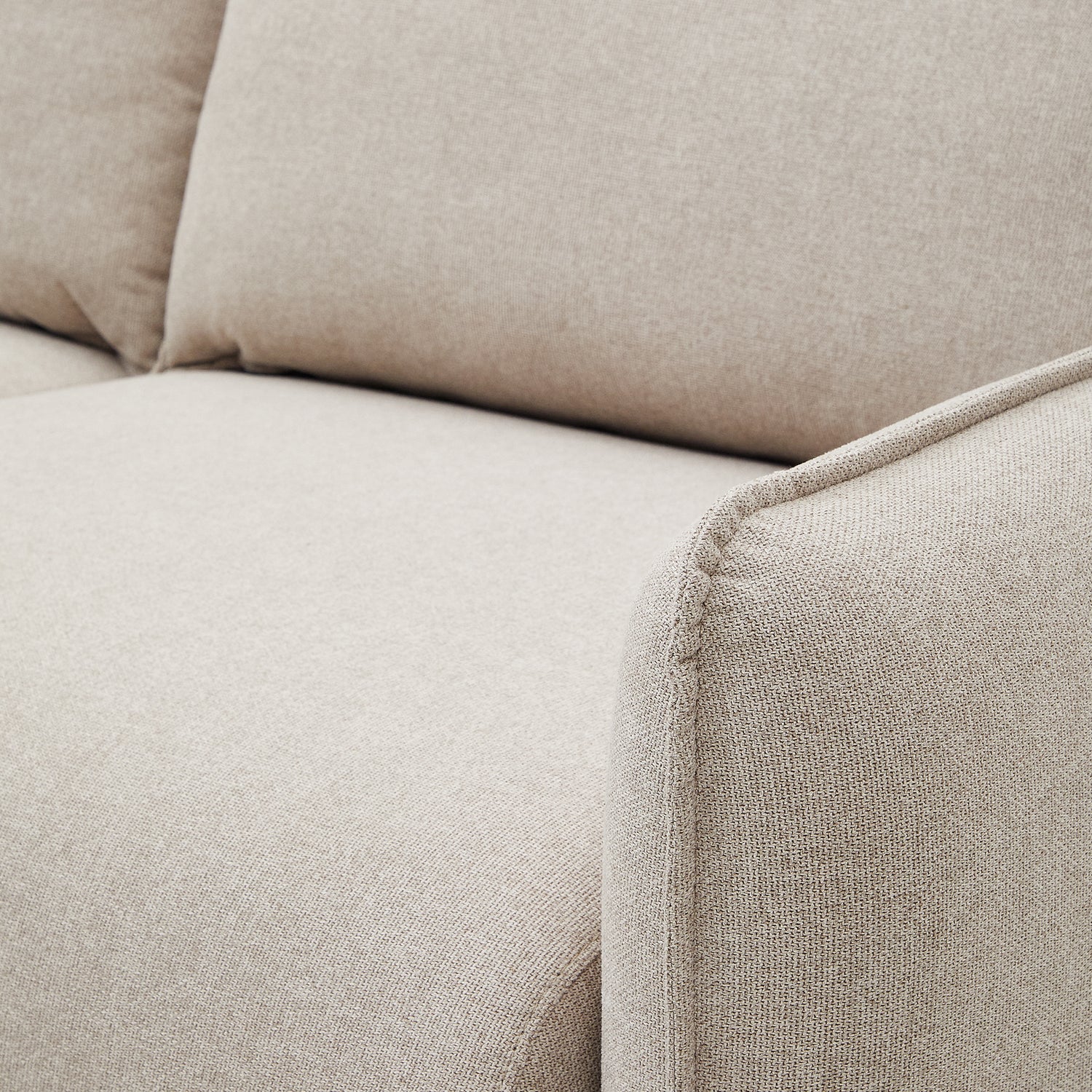 Sofa Carlota für 3 Sitzer beige 213 cm - ZEN ZONE Furniture