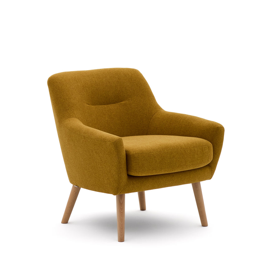 Sessel Candela Farbe Senf - ZEN ZONE Furniture