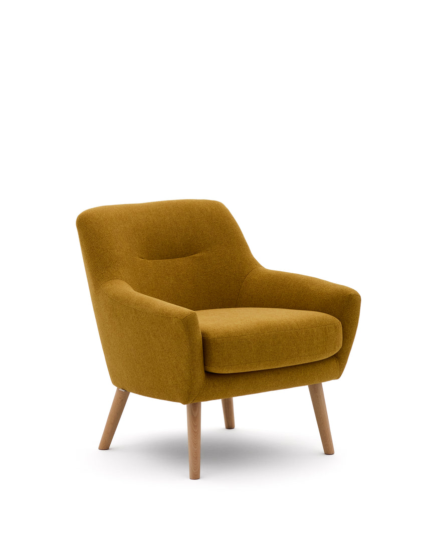 Sessel Candela Farbe Senf - ZEN ZONE Furniture