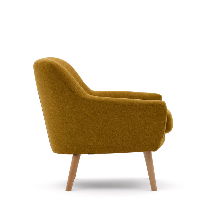 Sessel Candela Farbe Senf - ZEN ZONE Furniture