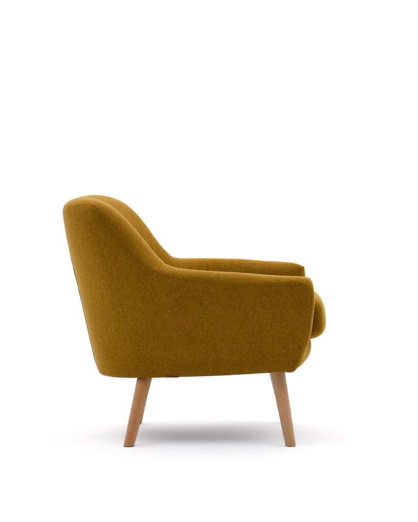 Sessel Candela Farbe Senf - ZEN ZONE Furniture