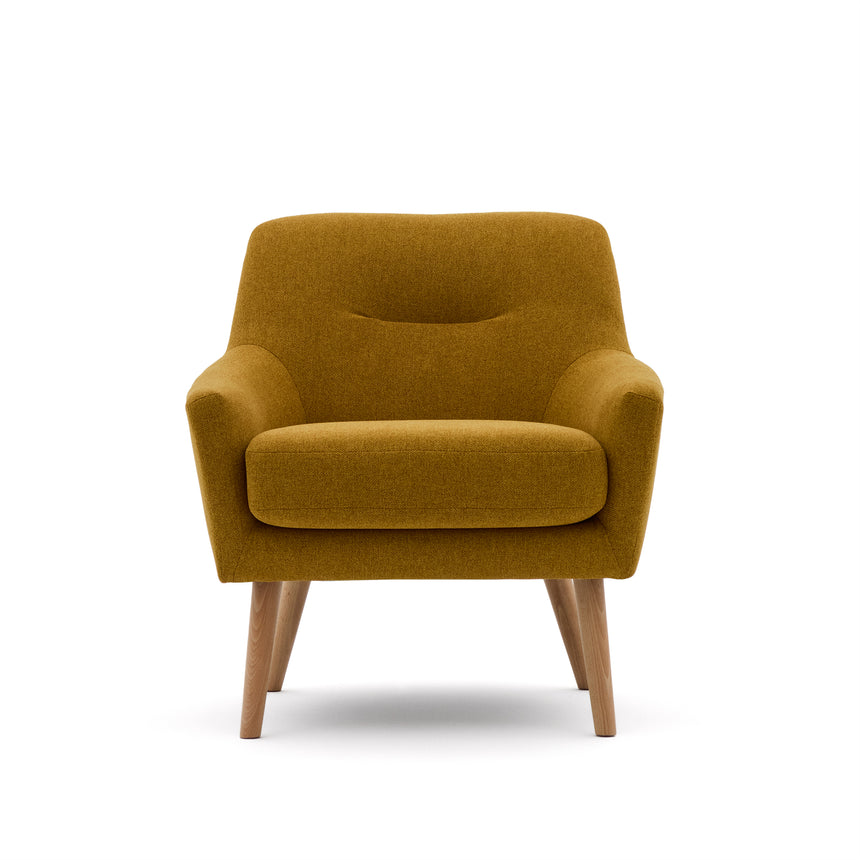Sessel Candela Farbe Senf - ZEN ZONE Furniture