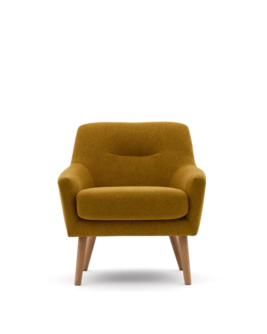 Sessel Candela Farbe Senf - ZEN ZONE Furniture