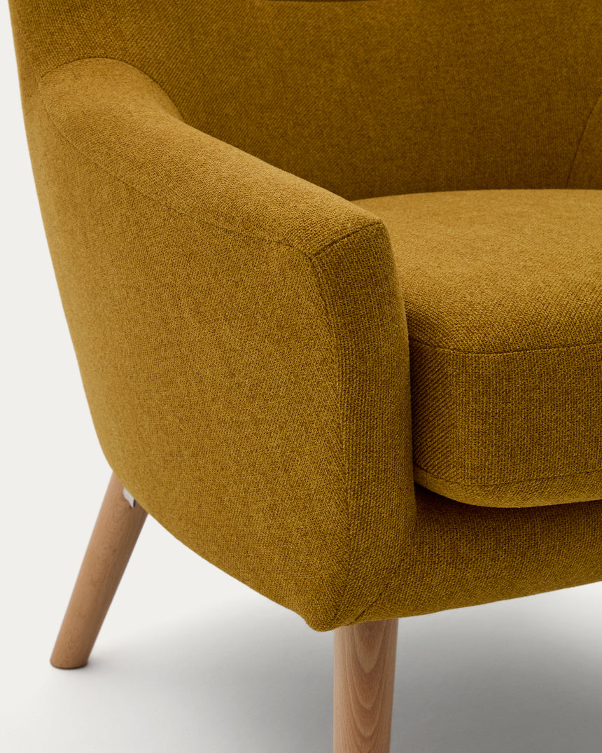 Sessel Candela Farbe Senf - ZEN ZONE Furniture