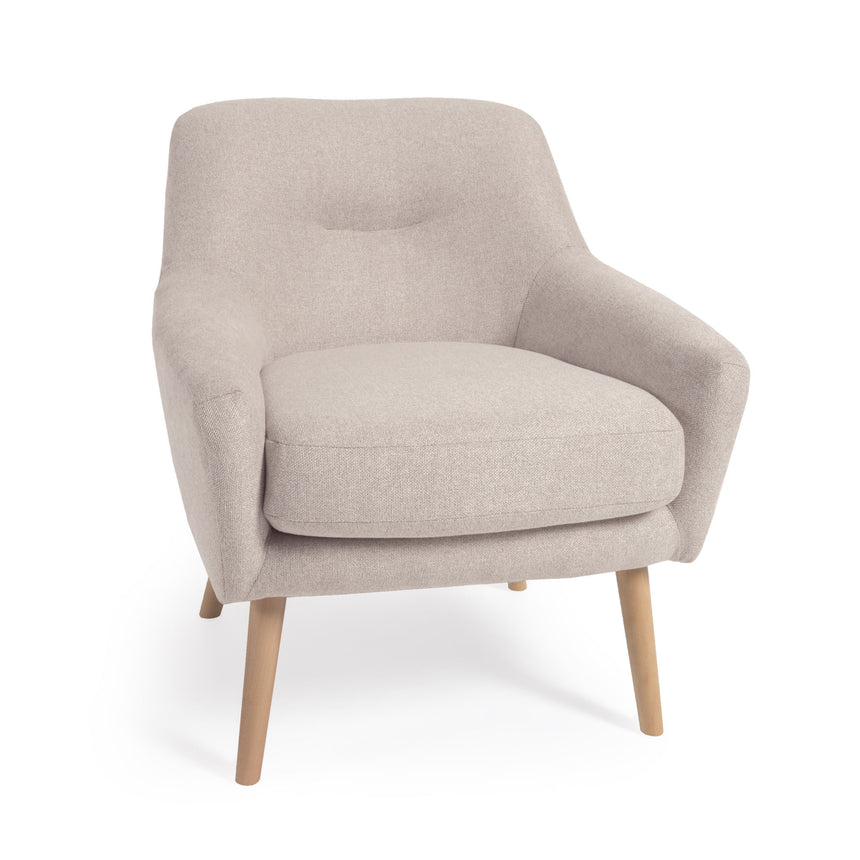 Candela Sessel beige - ZEN ZONE Furniture