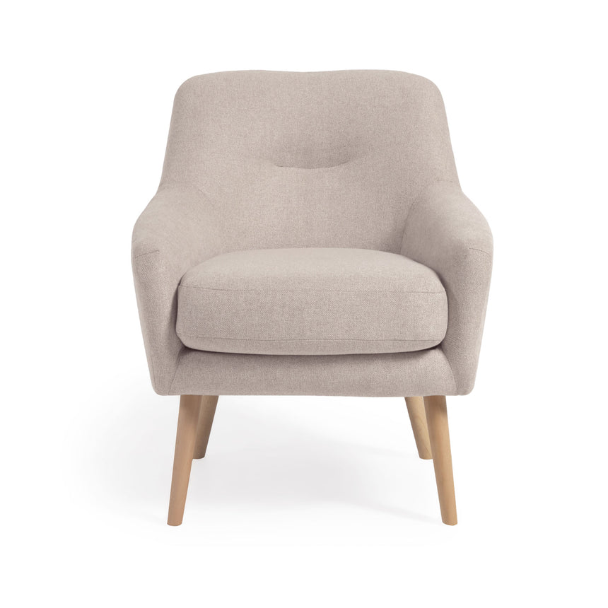 Candela Sessel beige - ZEN ZONE Furniture