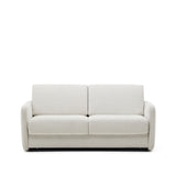 Nuala Schlafsofa 3-Sitzer in Perlweiß 204 cm - ZEN ZONE Furniture
