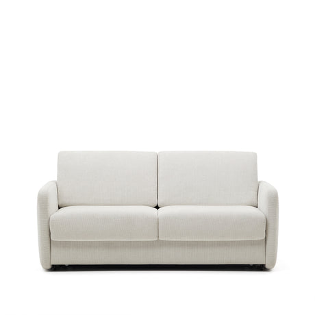 Nuala Schlafsofa 3-Sitzer in Perlweiß 204 cm - ZEN ZONE Furniture