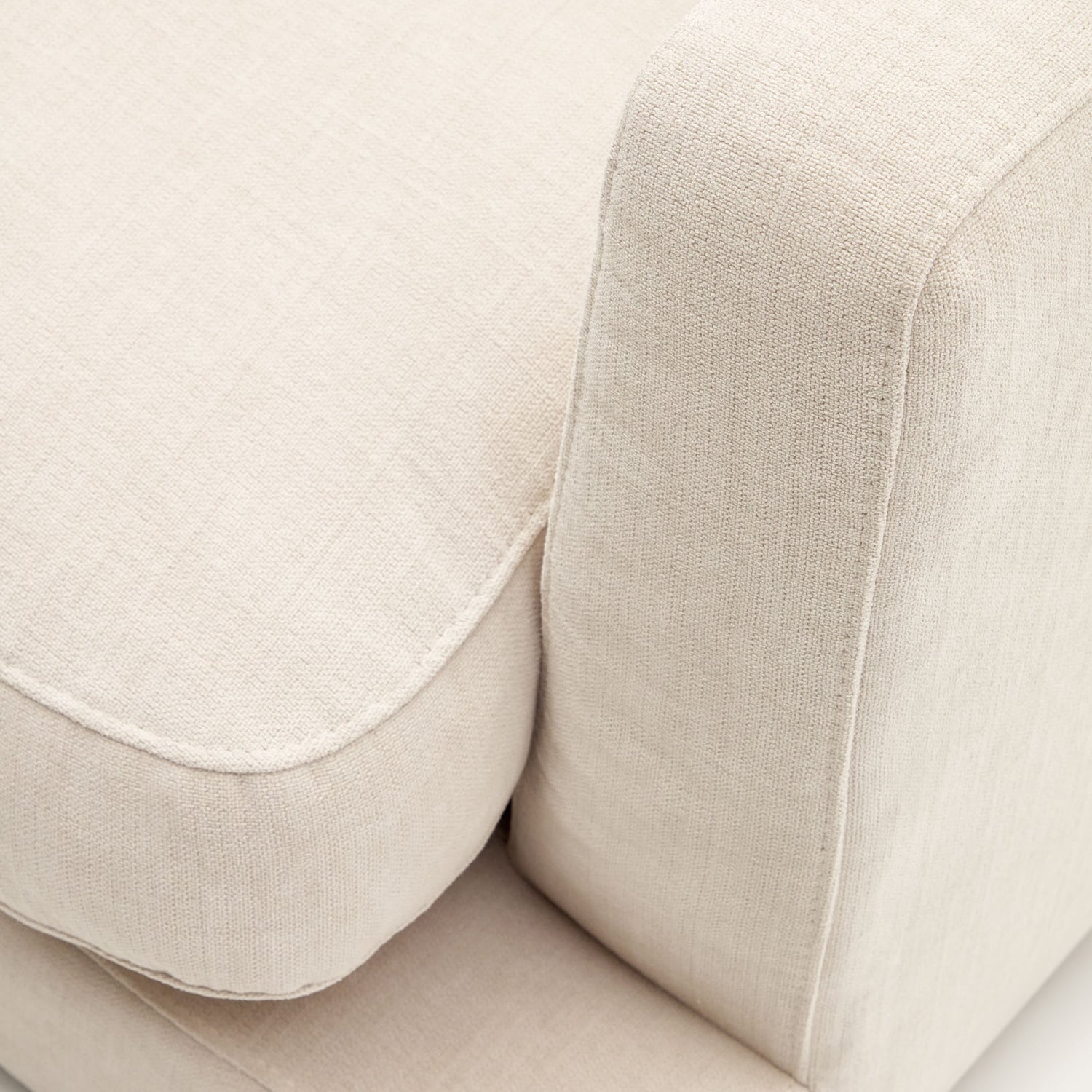 Gala 3-Sitzer Sofa beige 210 cm - ZEN ZONE Furniture