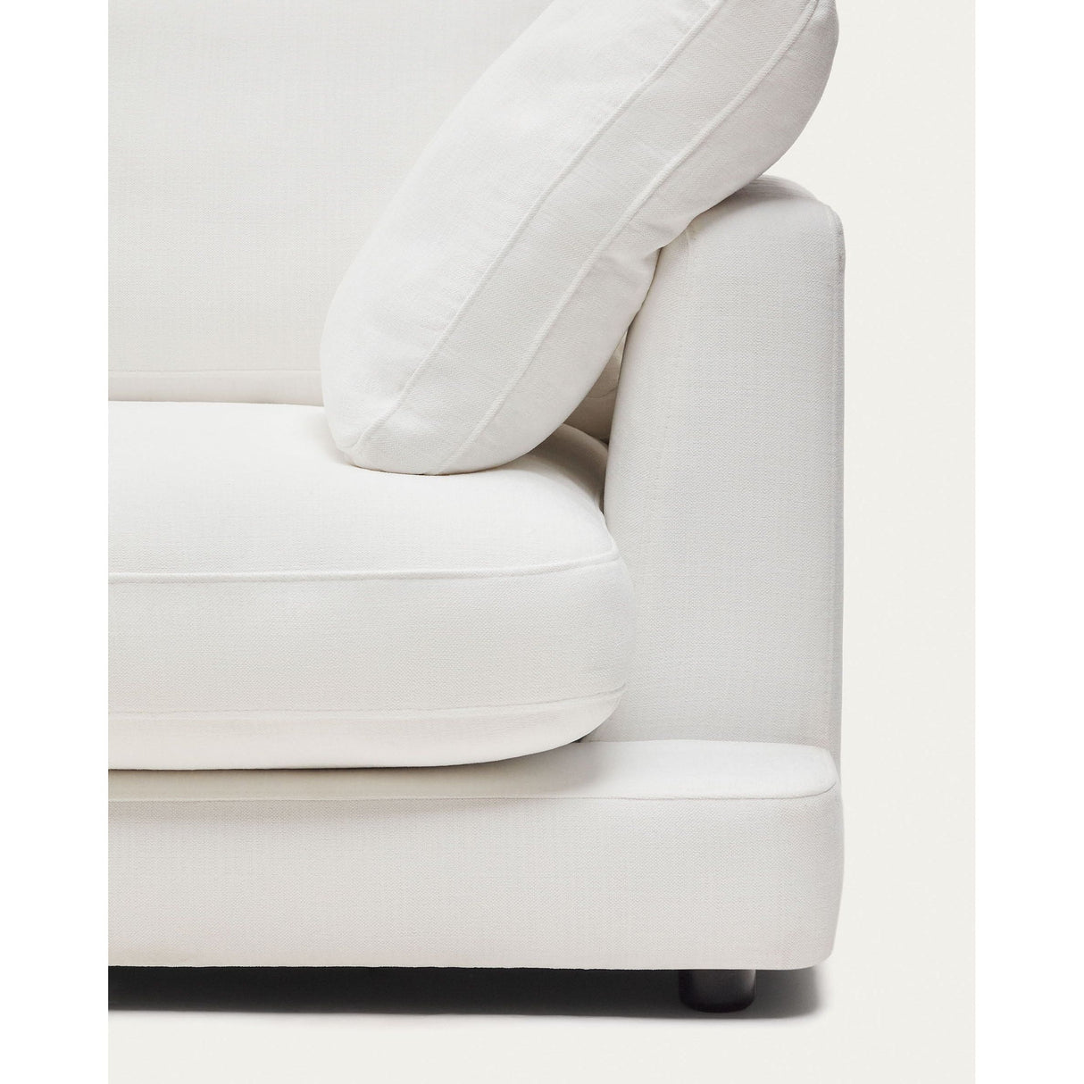 Gala 4-Sitzer-Sofa mit Chaiselongue links weiß 300 cm - ZEN ZONE