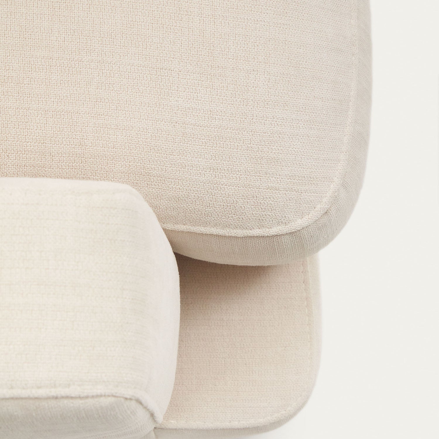 Gala 4-Sitzer-Sofa mit Chaiselongue rechts beige 300 cm - ZEN ZONE Furniture