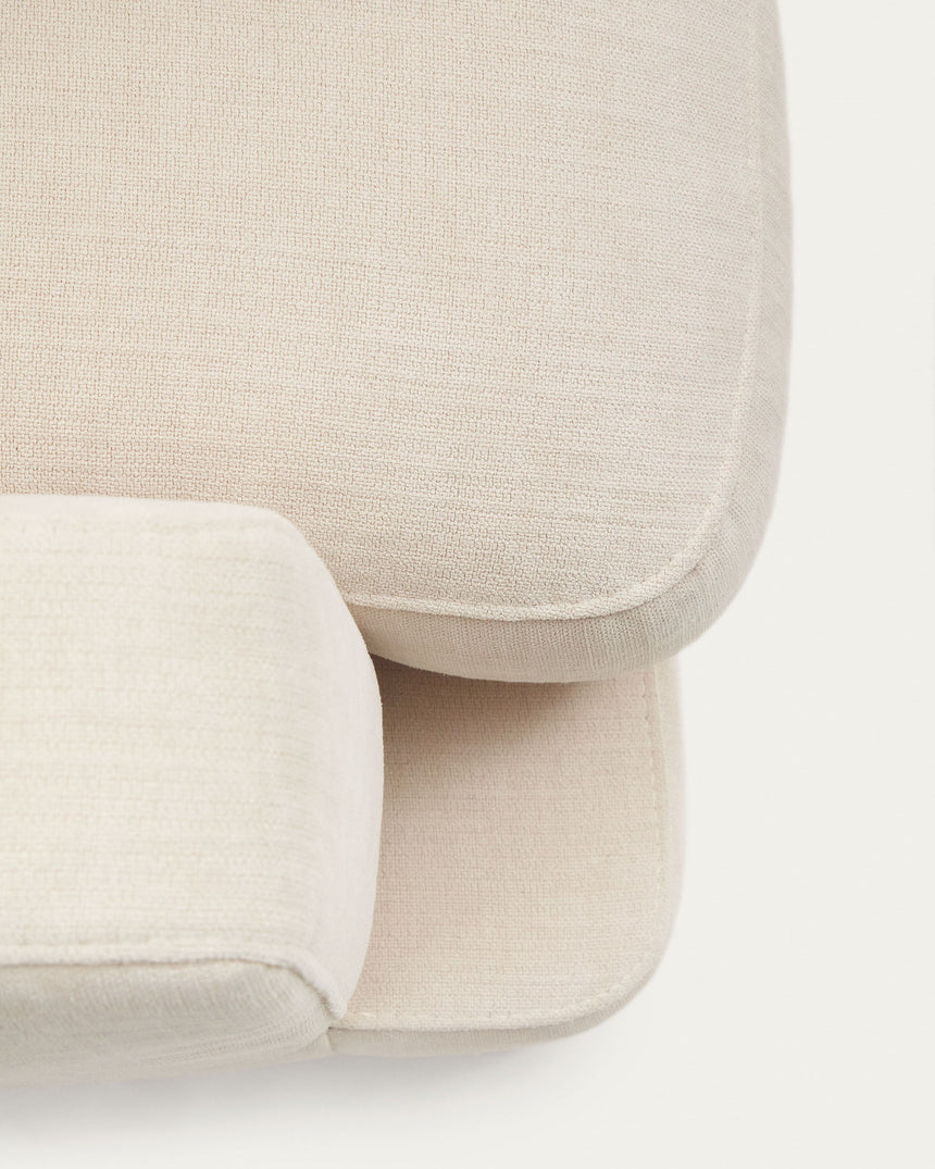 Gala 4-Sitzer-Sofa mit Chaiselongue rechts beige 300 cm - ZEN ZONE Furniture