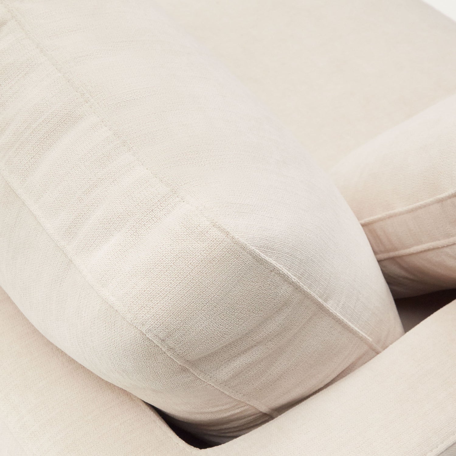 Gala 4-Sitzer-Sofa mit Chaiselongue rechts beige 300 cm - ZEN ZONE Furniture