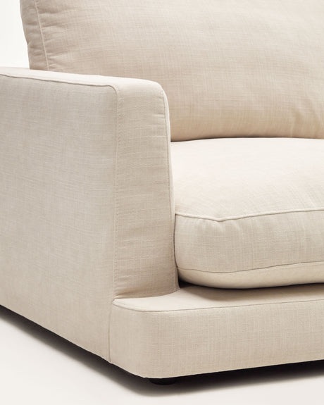 Gala 6-Sitzer-Sofa beige 390 cm - ZEN ZONE Furniture