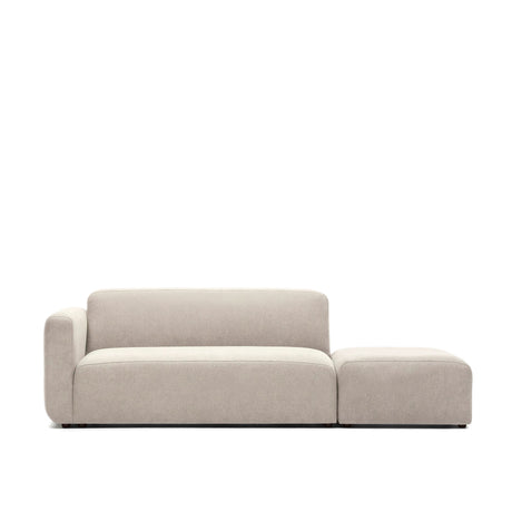 Neom modulares 2-Sitzer-Sofa mit Randmodul Beige 244 cm - ZEN ZONE