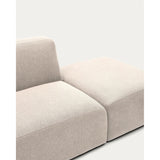 Neom modulares 2-Sitzer-Sofa mit Randmodul Beige 244 cm - ZEN ZONE