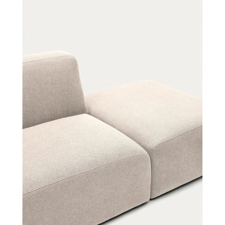 Neom modulares 2-Sitzer-Sofa mit Randmodul Beige 244 cm - ZEN ZONE