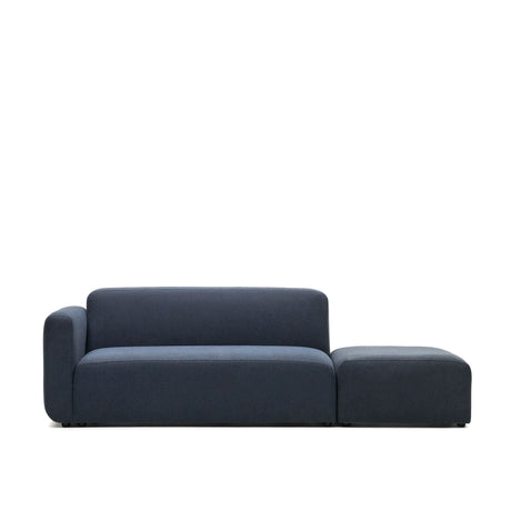 Neom modulares 2-Sitzer-Sofa mit Randmodul Blau 244 cm - ZEN ZONE