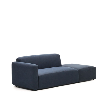 Neom modulares 2-Sitzer-Sofa mit Randmodul Blau 244 cm - ZEN ZONE