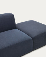Neom modulares 2-Sitzer-Sofa mit Randmodul Blau 244 cm - ZEN ZONE Furniture