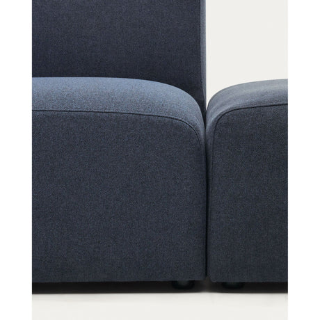 Neom modulares 2-Sitzer-Sofa mit Randmodul Blau 244 cm - ZEN ZONE