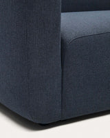 Neom modulares 2-Sitzer-Sofa mit Randmodul Blau 244 cm - ZEN ZONE Furniture