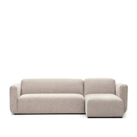Neom modulares 3-Sitzer-Sofa Chaiselongue rechts/links Beige 263 cm - ZEN ZONE