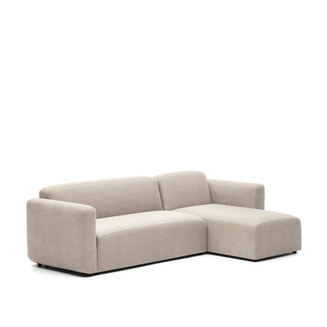 Neom modulares 3-Sitzer-Sofa Chaiselongue rechts/links Beige 263 cm - ZEN ZONE