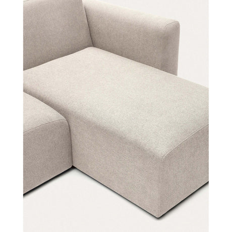 Neom modulares 3-Sitzer-Sofa Chaiselongue rechts/links Beige 263 cm - ZEN ZONE
