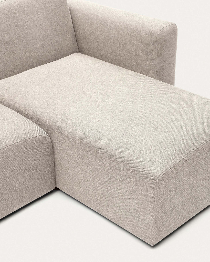 Neom modulares 3-Sitzer-Sofa Chaiselongue rechts/links Beige 263 cm - ZEN ZONE Furniture