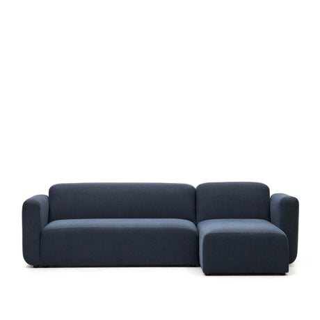 Neom modulares 3-Sitzer-Sofa Chaiselongue rechts/links Blau 263 cm - ZEN ZONE