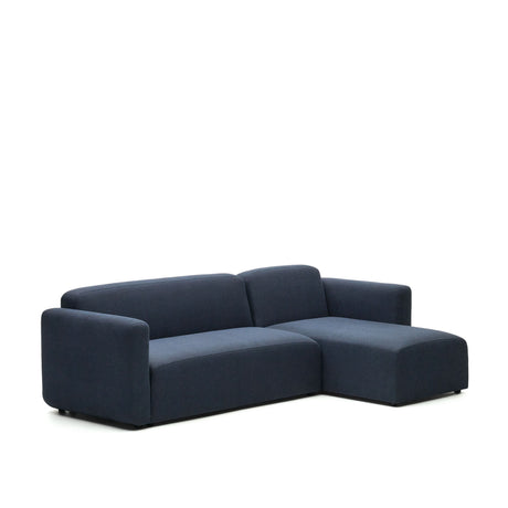 Neom modulares 3-Sitzer-Sofa Chaiselongue rechts/links Blau 263 cm - ZEN ZONE