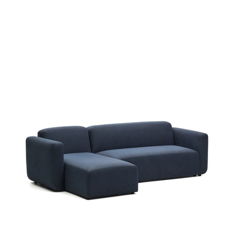 Neom modulares 3-Sitzer-Sofa Chaiselongue rechts/links Blau 263 cm - ZEN ZONE