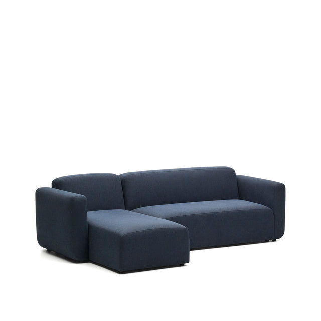Neom modulares 3-Sitzer-Sofa Chaiselongue rechts/links Blau 263 cm - ZEN ZONE