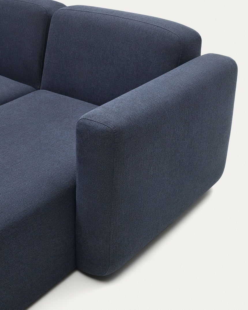Neom modulares 3-Sitzer-Sofa Chaiselongue rechts/links Blau 263 cm - ZEN ZONE Furniture