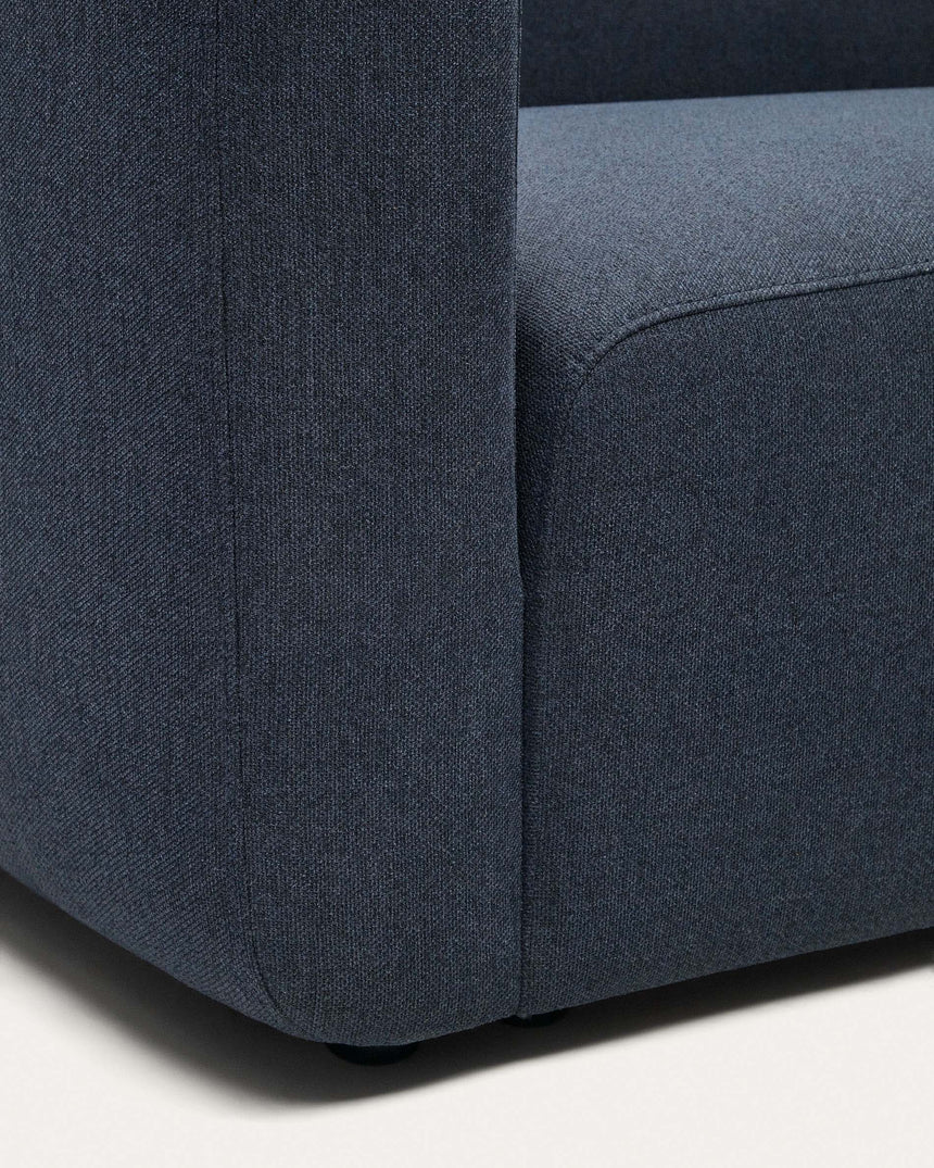 Neom modulares 3-Sitzer-Sofa Chaiselongue rechts/links Blau 263 cm - ZEN ZONE Furniture