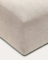 Neom Pouf Randmodul in Beige 75 x 89 cm - ZEN ZONE Furniture