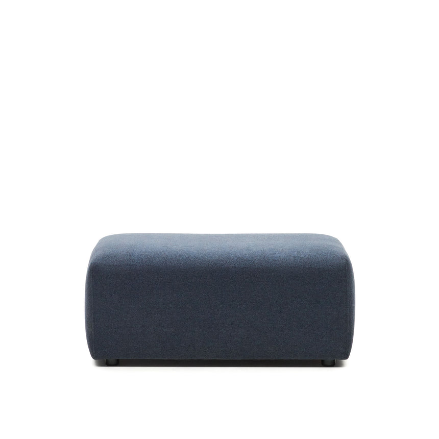 Neom Pouf Randmodul in Blau 75 x 89 cm - ZEN ZONE Furniture