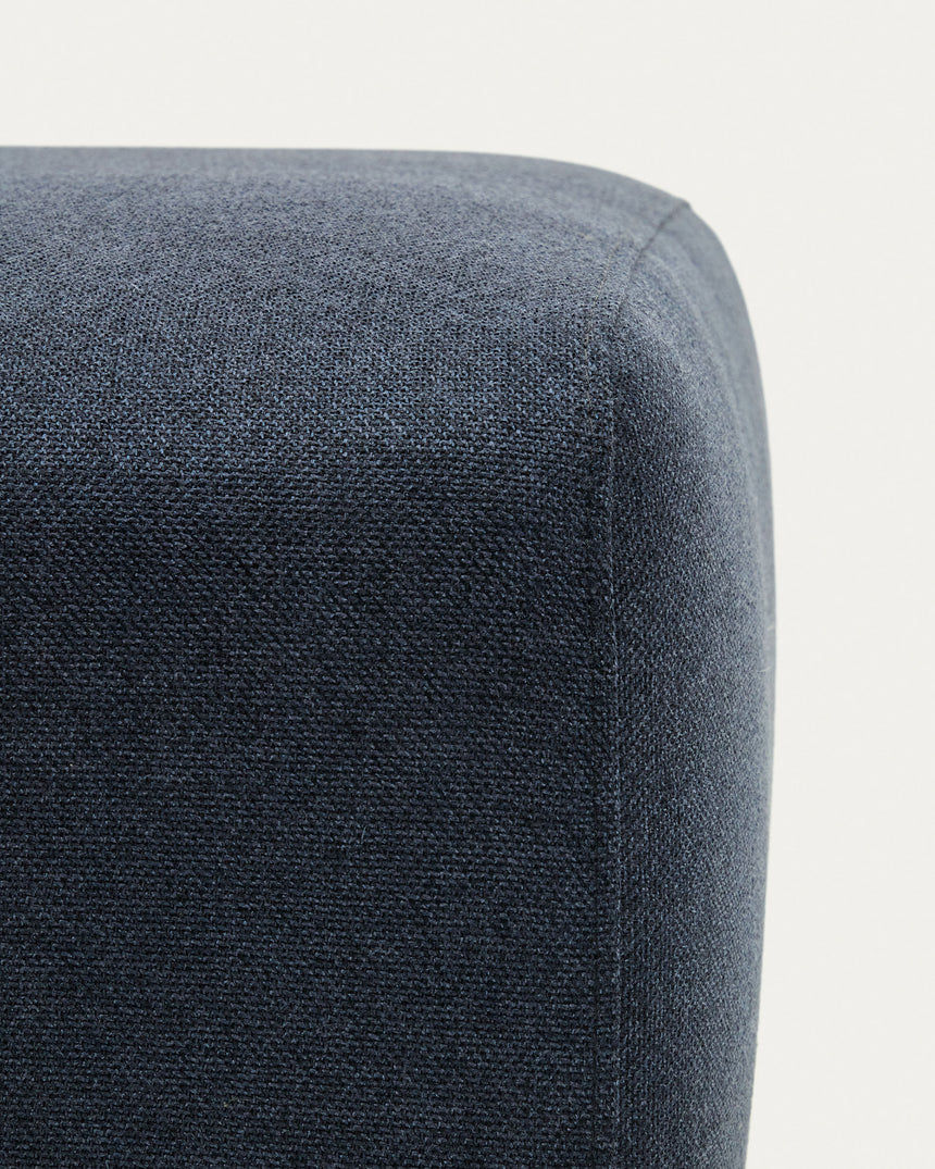 Neom Pouf Randmodul in Blau 75 x 89 cm - ZEN ZONE Furniture