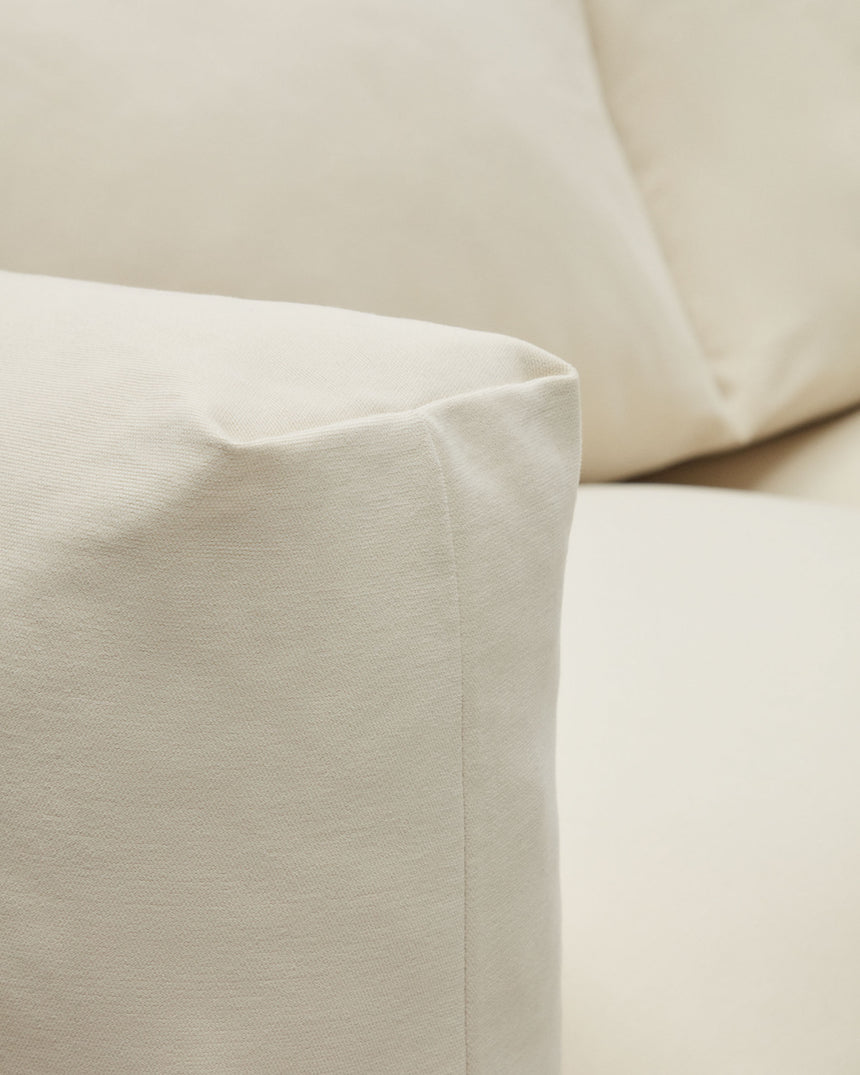 Oaq 3-Sitzer-Sofa beige 225 cm - ZEN ZONE Furniture