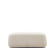 Martina Fußstütze mit Bouclé in Off-White 123 x 85 cm - ZEN ZONE Furniture