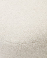 Martina Fußstütze mit Bouclé in Off-White 123 x 85 cm - ZEN ZONE Furniture