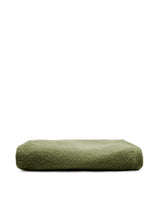 Bezug für Fußhocker Kaeli in grünem Bouclé Ø 43 cm - ZEN ZONE Furniture